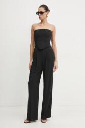 Pinko kezeslábas fekete, kerek nyakkivágású, 104884 A213 - fekete 34