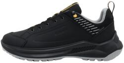 Grisport Pantofi barbati, Grisport, 904324-15505D22T-Negru, sport, piele naturala, impermeabil, cu talpa groasa, negru (Marime: 41)