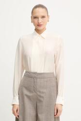 HUGO BOSS gyapjú ing galléros, bézs, regular, 50548399 - bézs 40