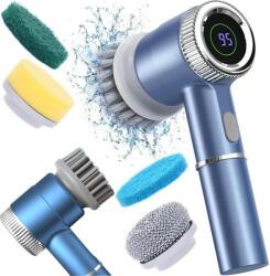  Akkumulátoros 5 az 1-ben tisztító kefe, kék (v27333_N)