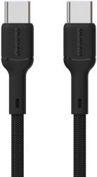 Dudao L9C USB-C - USB-C Kábel - 1m 65W - Fekete (L9C)