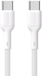 Dudao L9C USB-C - USB-C Kábel - 1m 65W - Fehér (L9C)