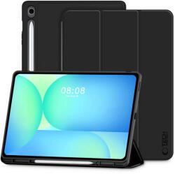 Tech-Protect Samsung Galaxy Tab S10 FE+ 13.1" X620 / X626B Tok - TechProtect SmartCase Pen - Fekete (5906302368242)