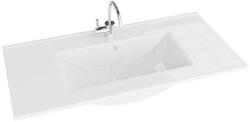  Lavoar pentru mobilier, Spectrum, Flamengo, slim, 80 cm, alb (85034)