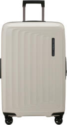 Samsonite NUON négykerekű bővíthető közepes bőrönd 69cm-matt bézs 134400-A706 - minosegitaska