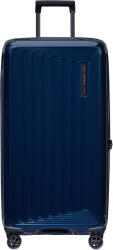 Samsonite NUON négykerekű keskeny utazó bőrönd 80cm-éjkék metál 153973-9015 - minosegitaska