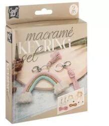 Grafix CraftArt: Makramé készítő kreatív készlet - kulcstartó (CR1729GE) - ejatekok