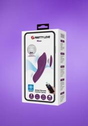 Pretty Love Mane - App-os bugyivibrátor (lila)