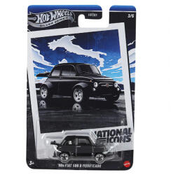 Mattel Hot Wheels Vintage Silver Series '60s Fiat 500 D Modificado (JBY88)