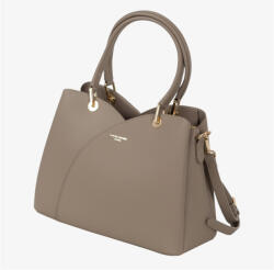 David Jones világosbarna műbőr női kézi / válltáska cm7419-1