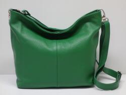 Genuine Női válltáska: zöld bőr, 2 rekeszes (1106291)