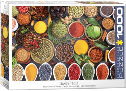 EUROGRAPHICS Puzzle Eurographics din 1000 de piese - Spicy Table (60005624) Puzzle