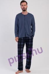 Vienetta Hosszúnadrágos gombos férfi pizsama (FPI2625 M)