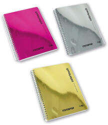 Mitama Jegyzetfüzet spirálos Mitama, 18, 5x24cm, 90 lapos, 80gr. , 5mm négyzethálós, SPECIAL GLAMOUR (PAP1112-2717)