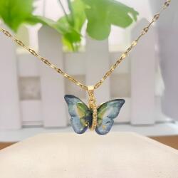 ES-38830 Pillangó nyakék - Arany / Tip1