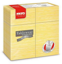 FATO Airlaid szalvéta Quick Pocket 40x40cm Millerighe Mimosa 40 lapos