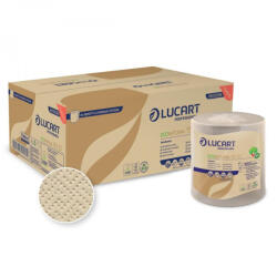 Lucart ECO Natural Cardboard Core tekercses törlő 2 rétegű 155m 6 tekercs/karton, 40 karton/raklap - shopbazis