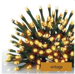 EMOS D4AV04 karácsonyi 180 Led fényfüzér, rizsszem IP44, kültérre is! Vintage/ extra meleg fehér/ Leddel, időzítős. Már csak a Lehel utcai üzletben! (D4AV048RIZS180LVT)