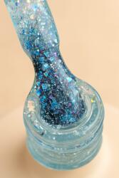 Everin Superstar Top Coat Everin 15 ml - Elizabeth | Top Fără Dispersie cu Efect Holografic Albastru (ELIZABETH)