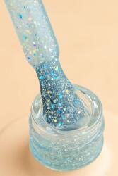 Everin Superstar Top Coat Everin 15 ml - Yasmeen | Top Fără Dispersie cu Efect Diamant Albastru (YASMEEN)