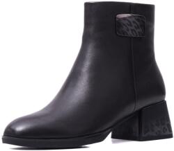 Epica Botine dama din piele naturala, Epica, 1JI70034B 01-N, negru