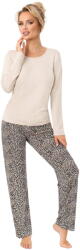 Donna Pijama dama DONNA OMARI LONG bej: XL (32346 XL)