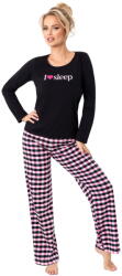 Donna Pijama dama DONNA SLEEP LONG negru: XL (32355 XL)