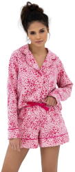 Sensis Pijama de damă cu nasturi SENSIS KENZIE roz: XL (32380 XL)