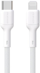 Dudao L9X 30W USB-C - Lightning Kábel 1m - Fehér - smartdiszkont