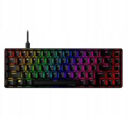 HyperX Alloy Origins 65 piros kapcsolós mechanikus billentyűzet, fekete (4P5D6AA#ABA)