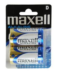 Maxell Elem góliát LR20D alkaline 2 db/csomag, Maxell - irodamarket