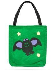 Family Halloween ajándéktáska textil denevér 18x22 cm 19998834