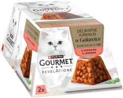 Gourmet Revelations Pieces salmon in jelly 2x57 g