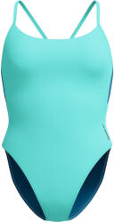 Speedo Női színes blokkos Racerback egyrészes fürdőruha L kék