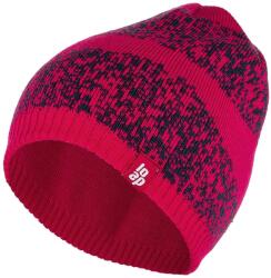 GLENMUIR Meleg gyermekek téli kalapja so 46-48 - gyapjú és szélálló fekete|lila