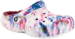 Crocs Classic Lined Tie Dye Clog bordeaux női papucs/ 38 színes