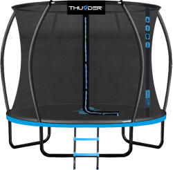 THUNDER Trambulin kerti gyerekeknek hálóval THUNDER INSIDE ULTRA 10FT 305CM kék kék