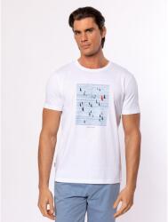 Heavy Tools Férfi rövidujjú póló MOUNDY 2XL fehér