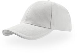 ATLANTIS Liberty Sandwich Heavy Brush pamut 6 paneles sapka fehér