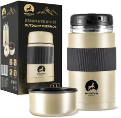 The Mountain Goat Ételtermosz Mountain Goat rozsdamentes acél 1l 1 LITRE sárga