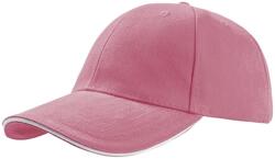 ATLANTIS Liberty Sandwich Heavy Brush pamut 6 paneles sapka rózsaszín