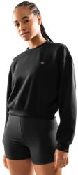 SIROKO Women Fitness Női edzés crop pulóver Studio Fekete 2XS fekete