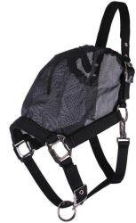 QHP Halster Vliegenkap Combi (Cob) COB fekete