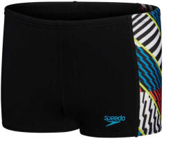 Speedo Fiú digitális csíkos úszónadrág 6 éves fekete|vörös