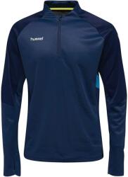 Hummel Tech Move Férfi Félcipzáras Pulóver Kék M M kék|szürke