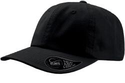 ATLANTIS Dad Hat Unstructured 6 paneles sapka fekete