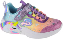 Skechers Gyerek gyalogló cipő, Skechers S-Lights Unicorn Dreams 35 színes|sárga