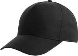 ATLANTIS Gyerekek/gyerekek Recy Five 5 paneles újrahasznosított baseball sapka KID UNIQUE fekete