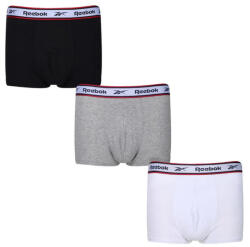 Reebok Férfi Barlow fürdőnadrág (3 darabos csomag) L fehér|fekete|szürke