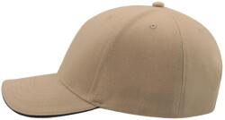 ATLANTIS Liberty Sandwich Heavy Brush pamut 6 paneles sapka narancssárga|sárga